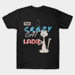 The Crazy Cat Lady T-Shirt